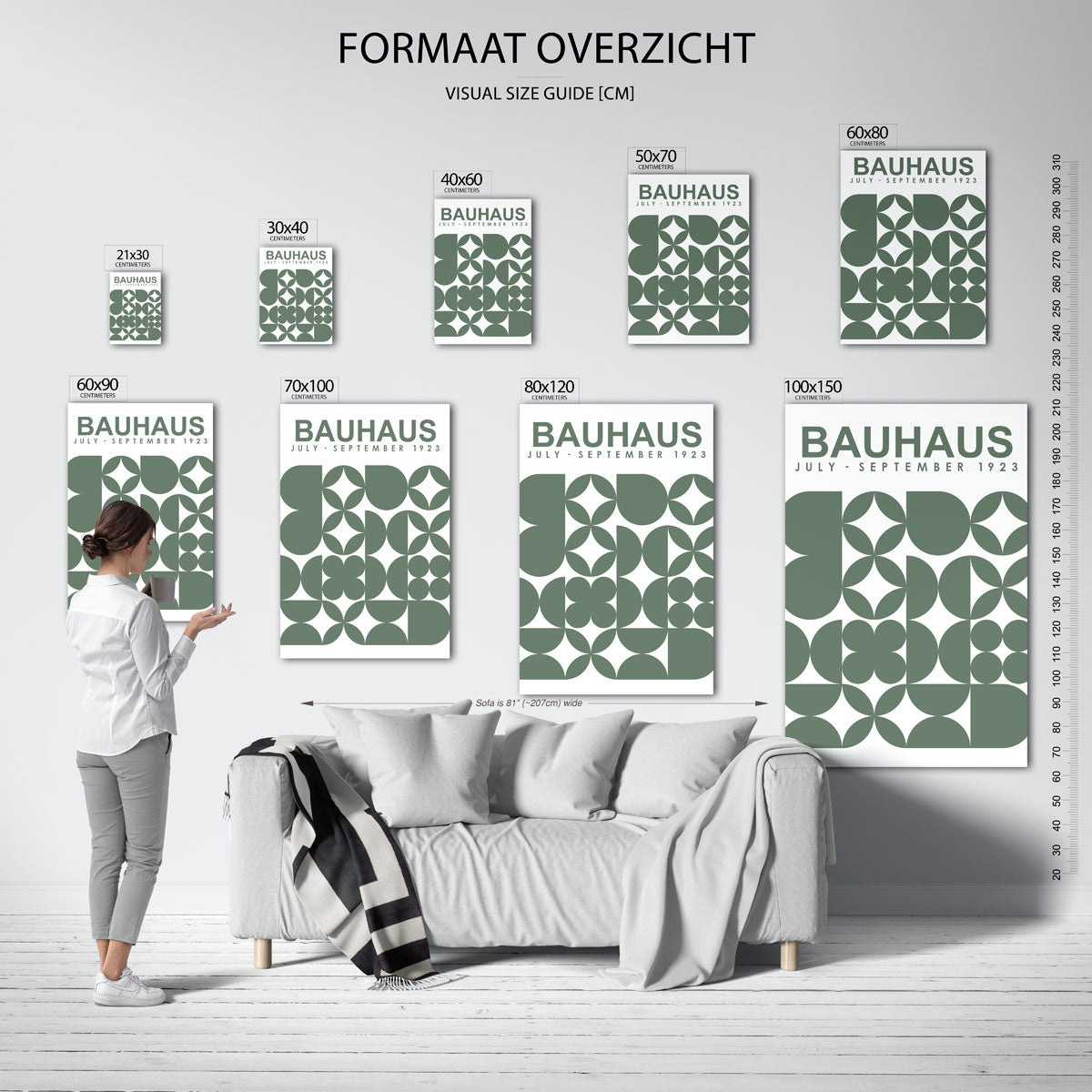 Vormen en vlakken Poster