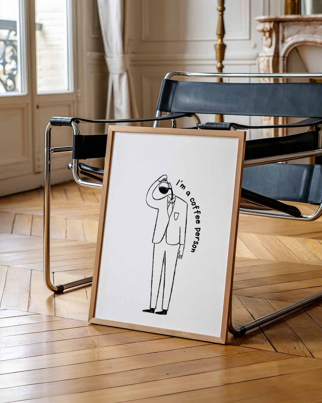 Koffiehumor Wandposter-WallArtistic