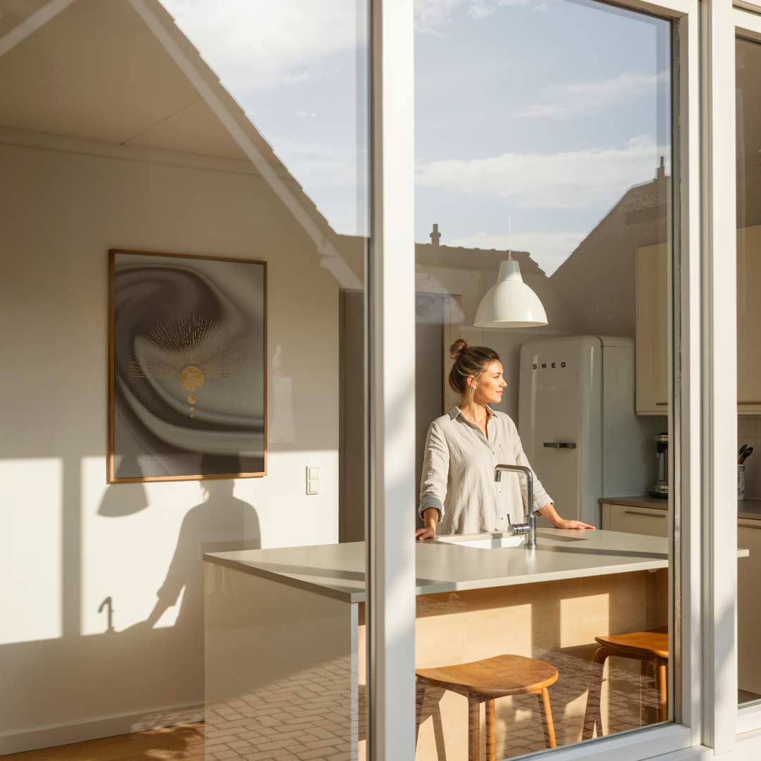 Stralende Zon Inspiratie Poster-WallArtistic