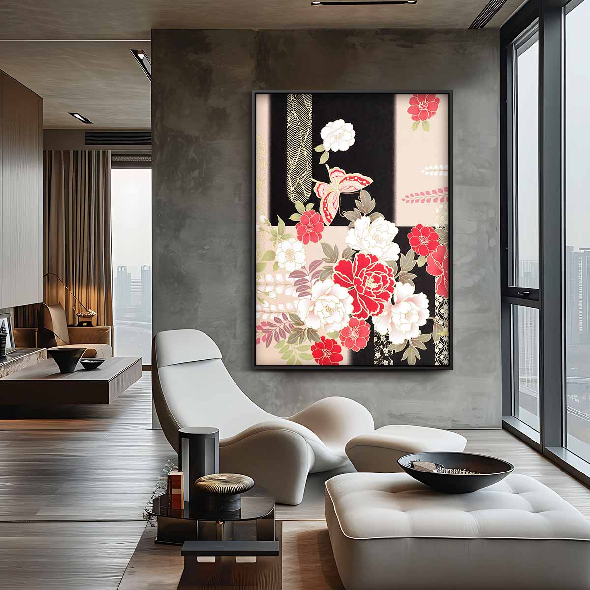 Bloemrijke Beleving Kunstwerk-canvas-dibond-plexiglas-wanddecoratie-WallArtistic