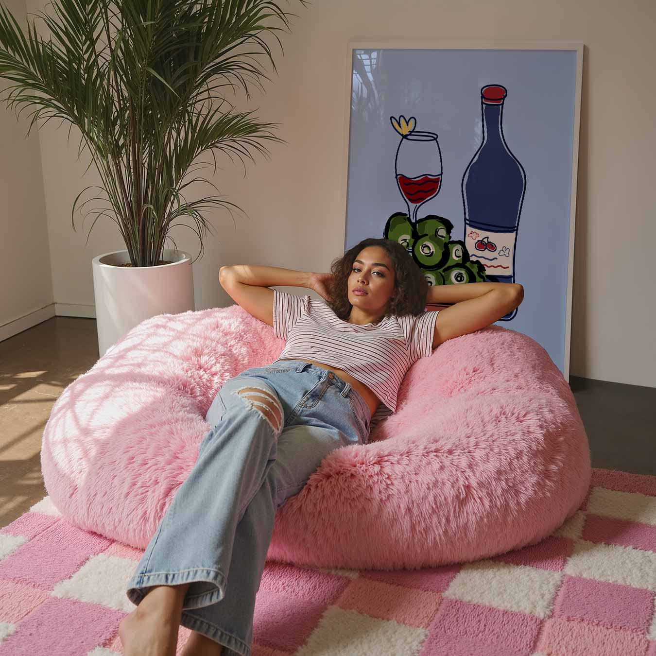 Gezellige Borrel Avond Poster-WallArtistic