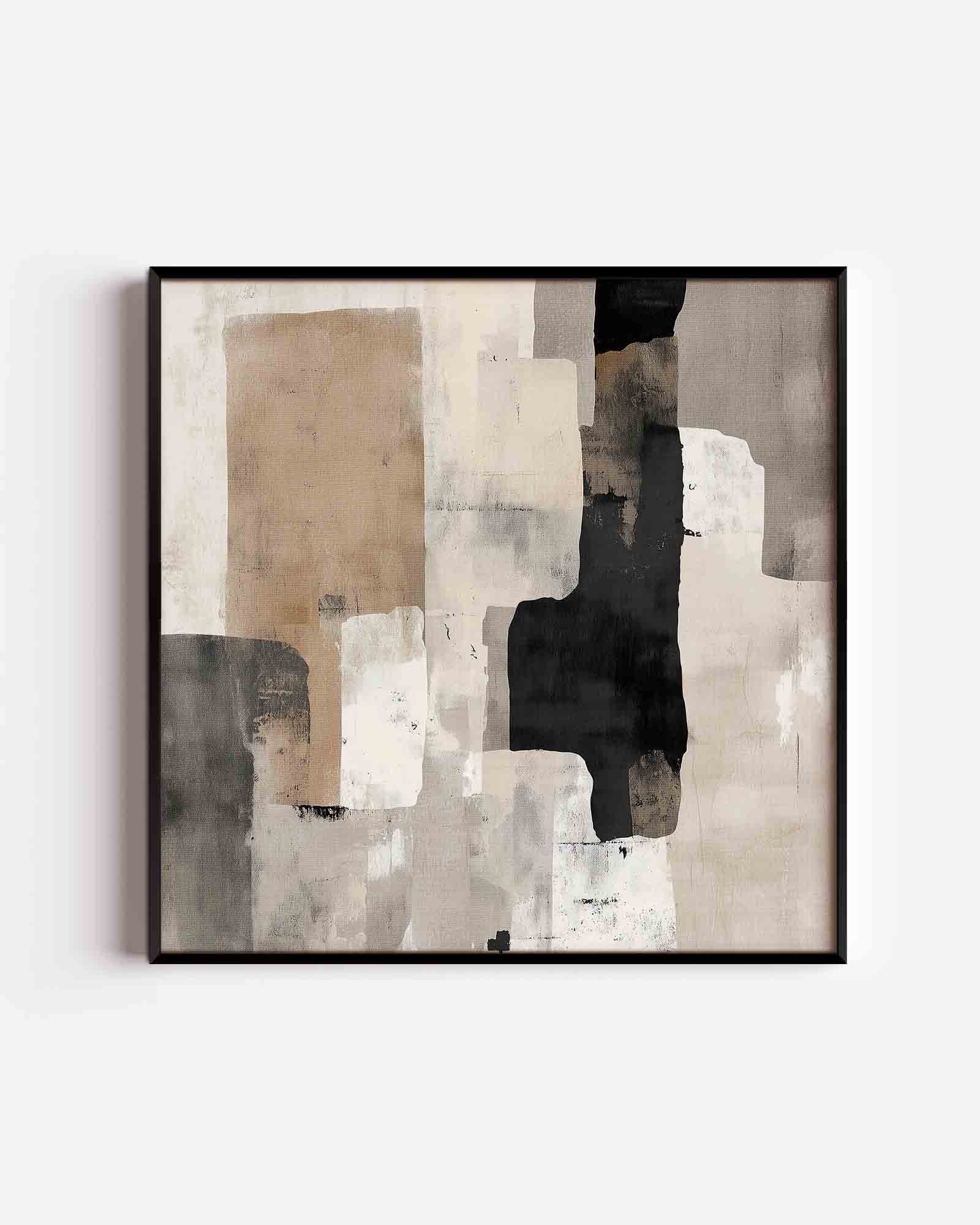 Abstracte vormen Poster