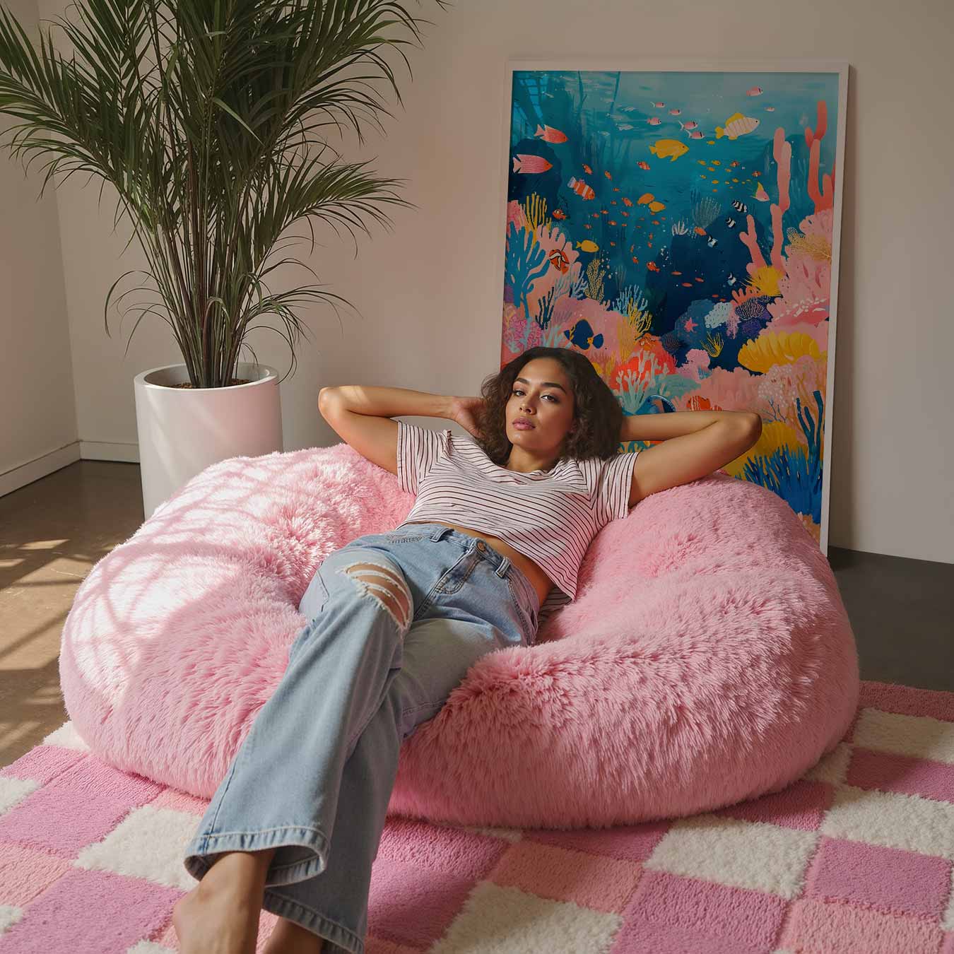 Kleurrijk Oceaanavontuur Poster-WallArtistic