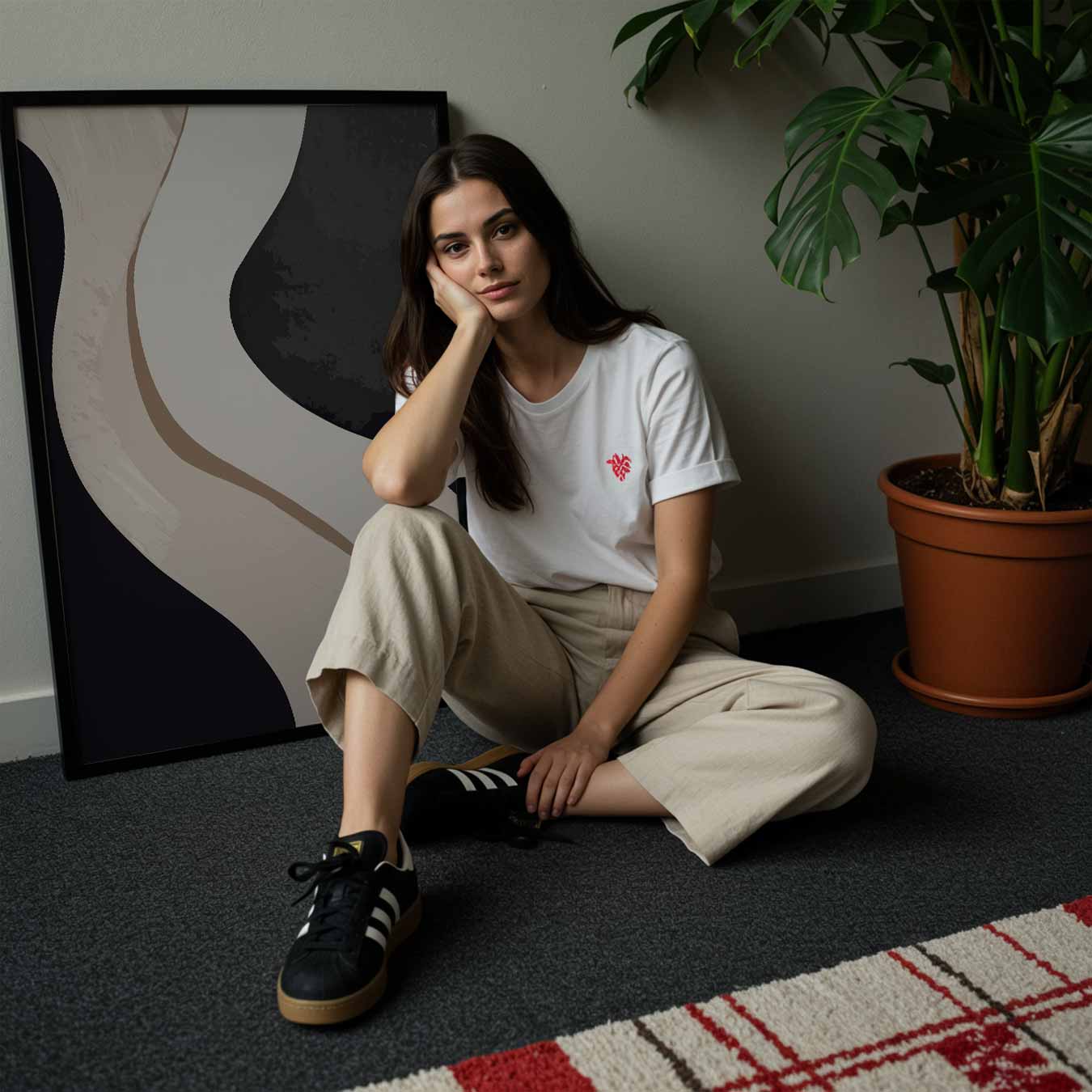 Organische Abstractie Poster-WallArtistic