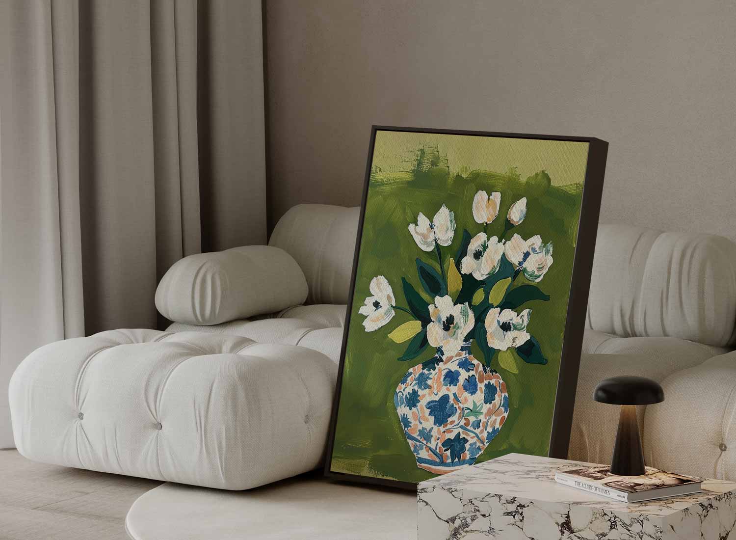 Bloemrijk In Schoonheid Kunstwerk-canvas-dibond-plexiglas-wanddecoratie-WallArtistic
