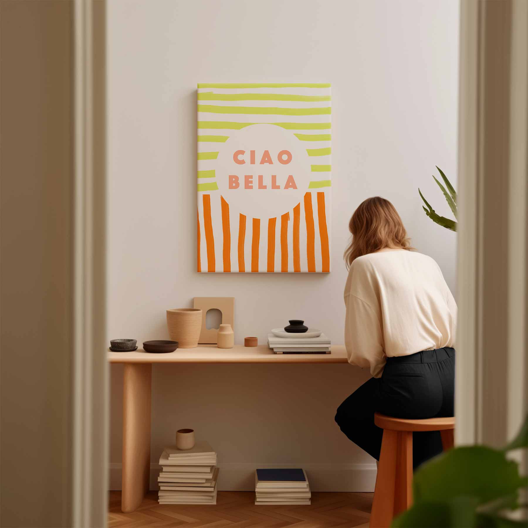 Ciao Bella Kunstwerk-canvas-dibond-plexiglas-wanddecoratie-WallArtistic