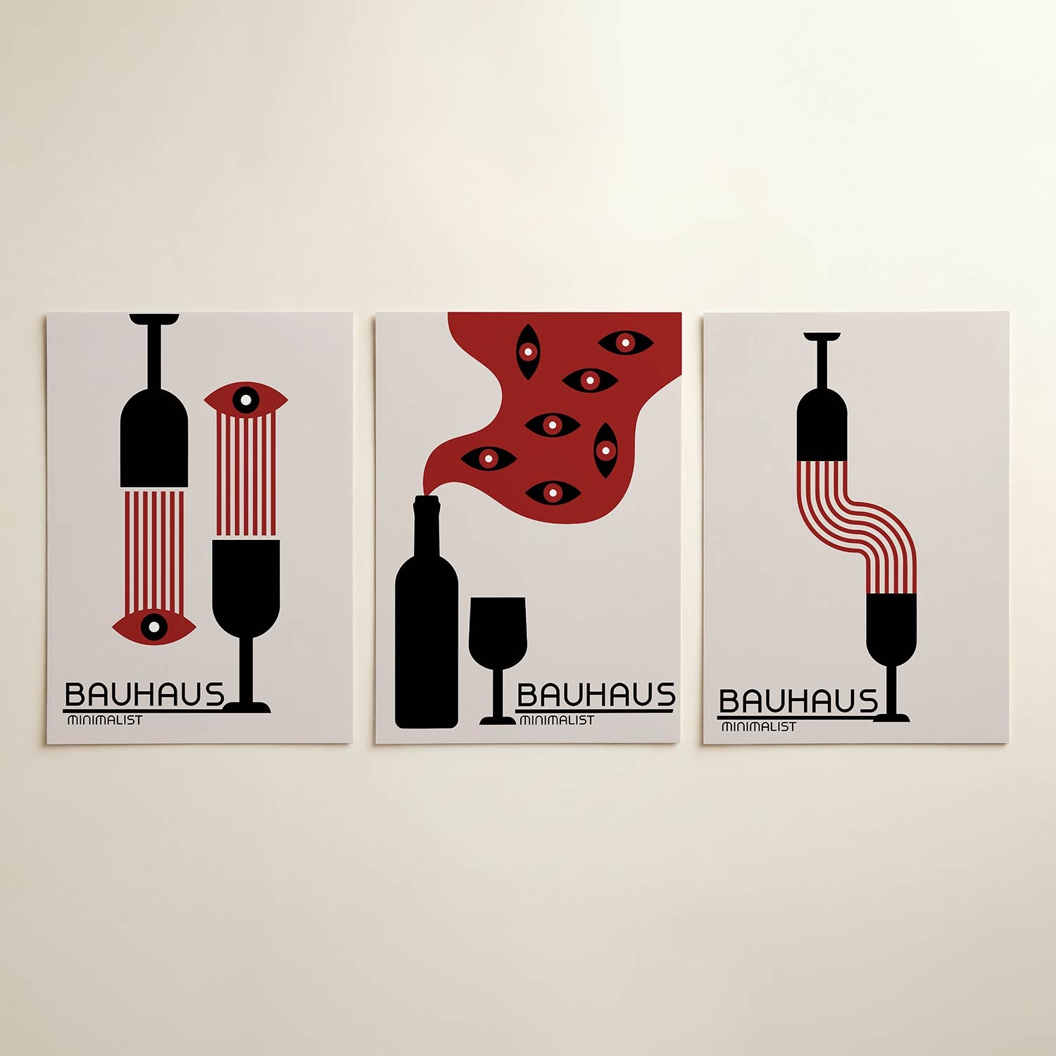 Vormen en vlakken Posterset