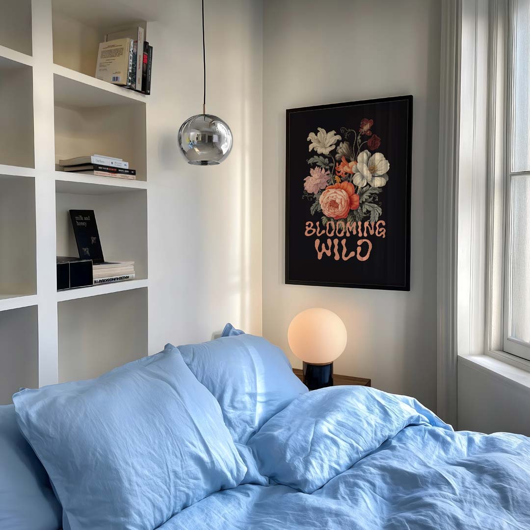 Blooming Wild Bloemenposter-WallArtistic