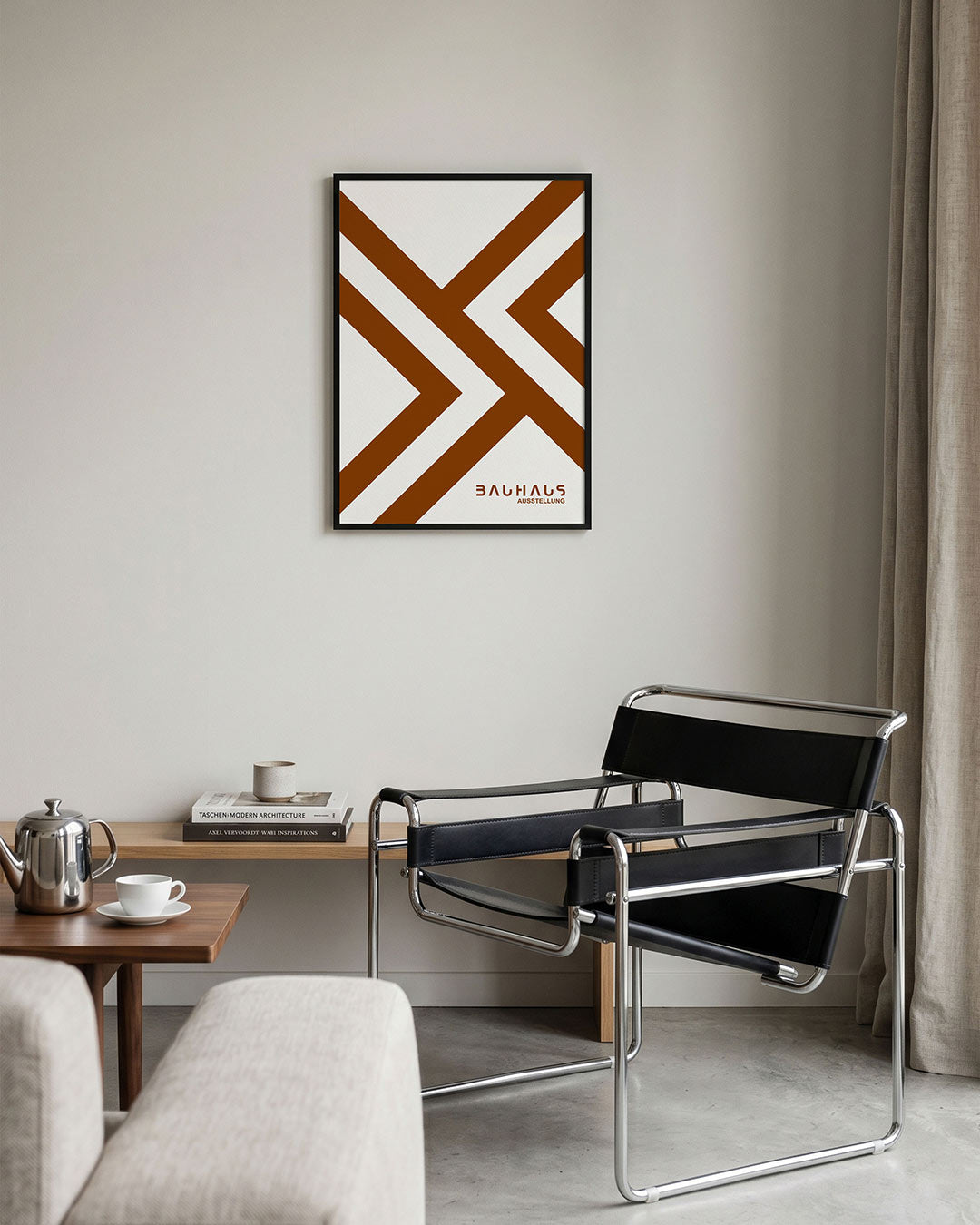 Lijnen en vlakken Poster