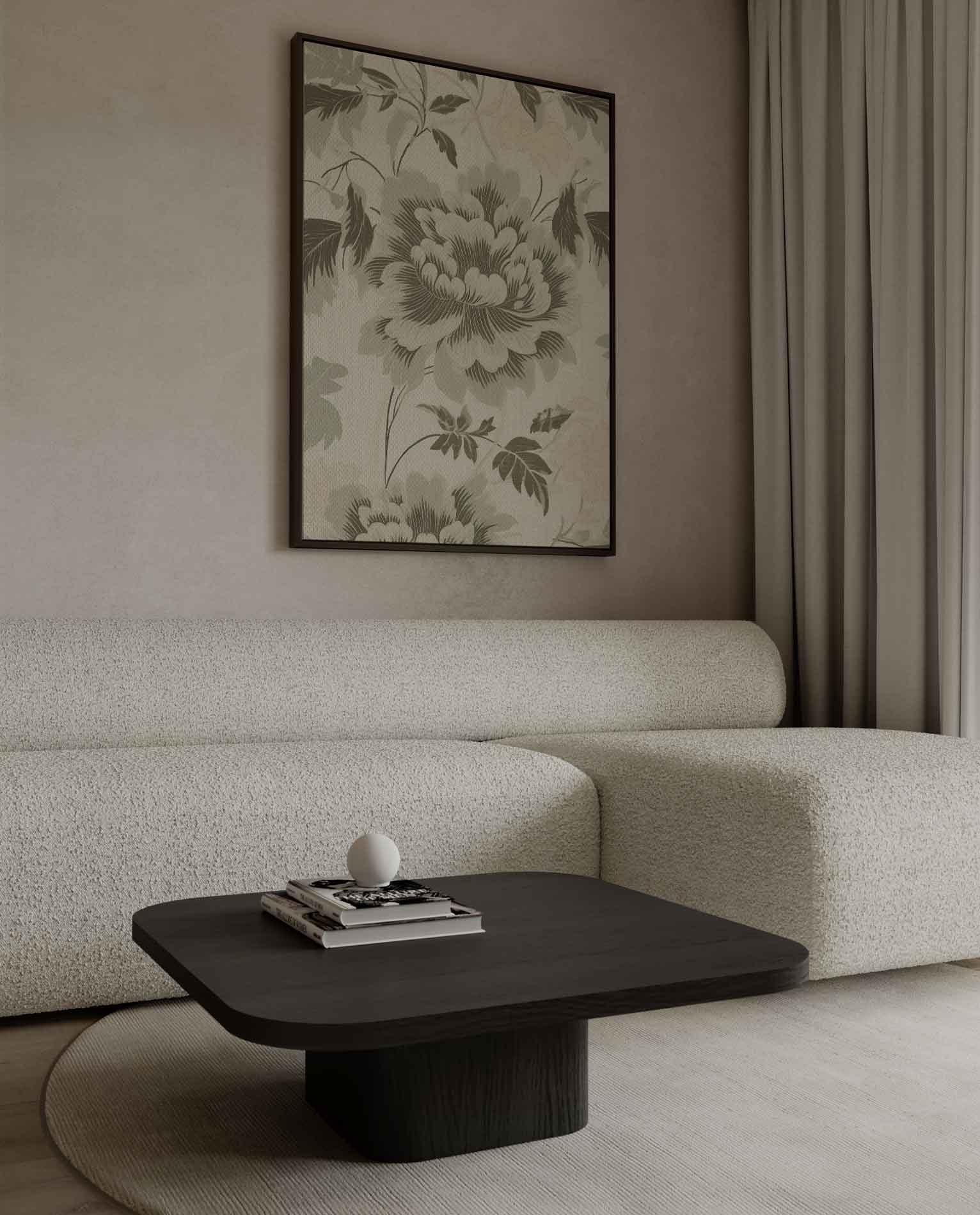 Bloemenpracht Wandtapijt Kunstwerk-canvas-dibond-plexiglas-wanddecoratie-WallArtistic