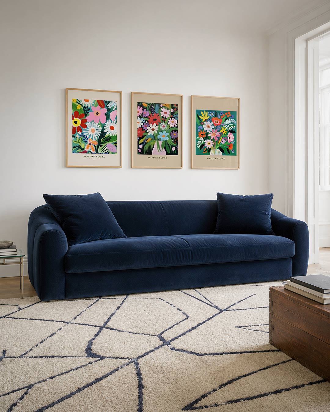Bloemrijke kleurenpracht Posterset