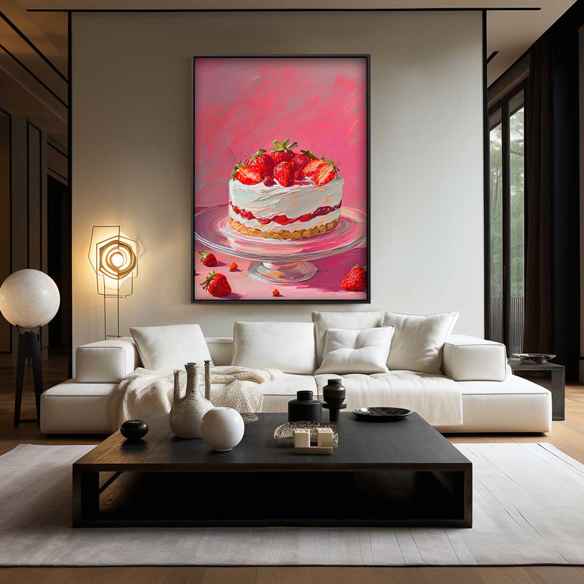 Zoete Euforie Schilderij Kunstwerk-canvas-dibond-plexiglas-wanddecoratie-WallArtistic
