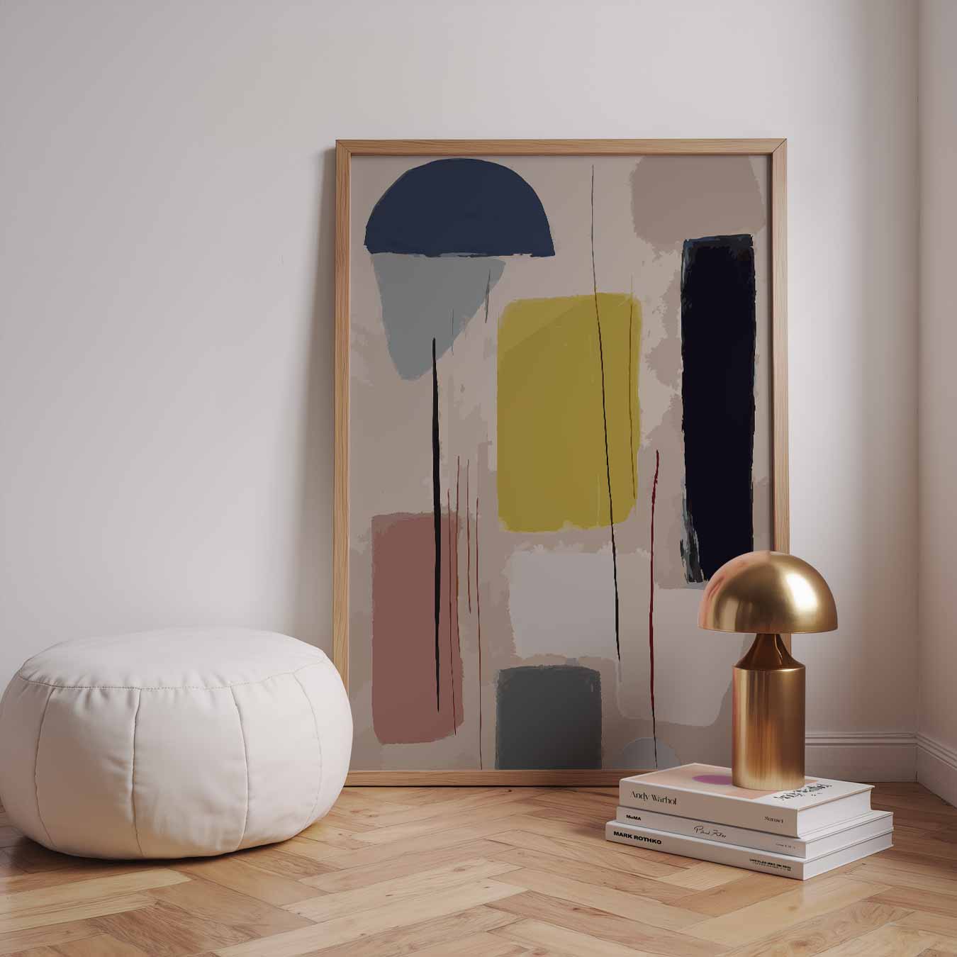 Abstract Elegance Poster-WallArtistic