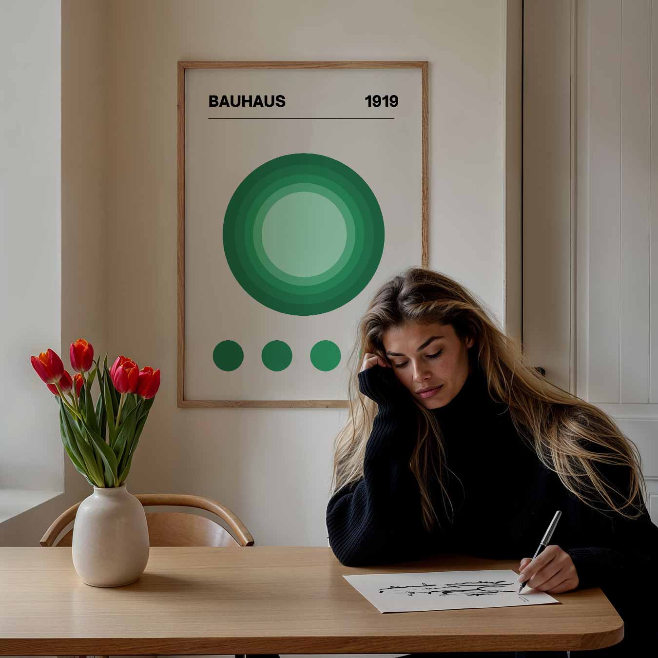 Bauhaus Inspiratie Poster-WallArtistic