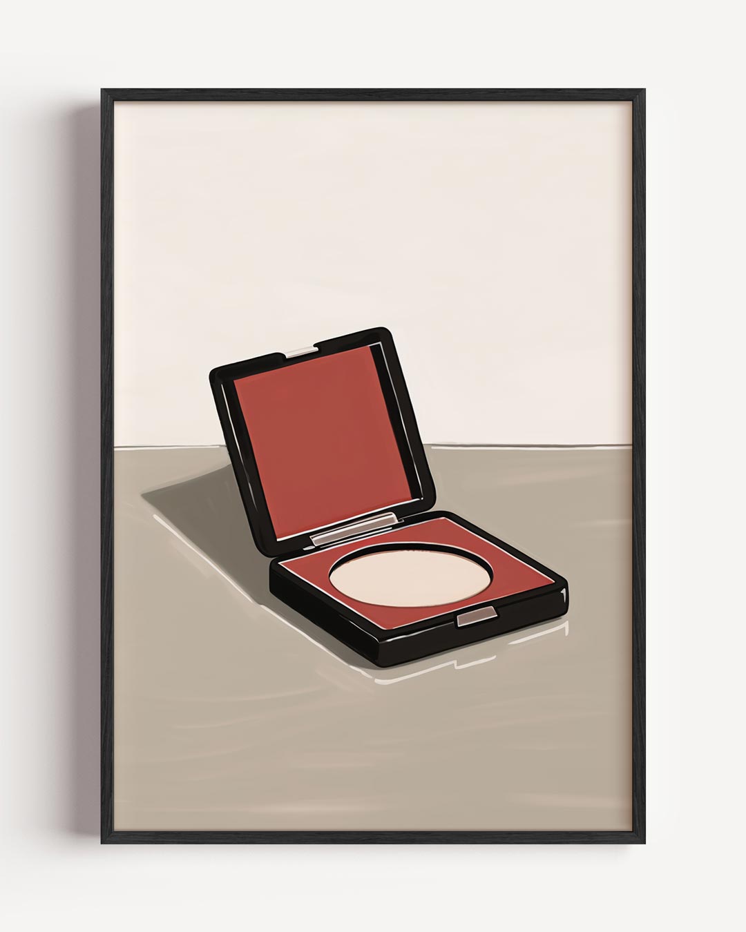 Tijdloze Make-up Elegantie Poster-WallArtistic