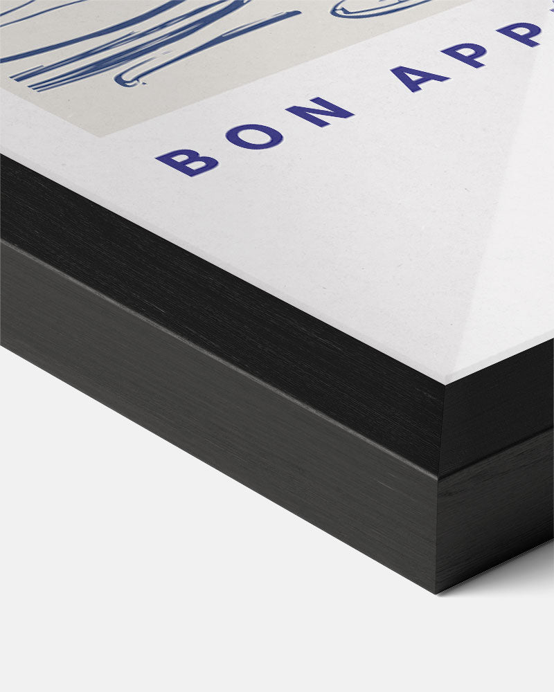 Bon Appétit Eettafel Poster-WallArtistic