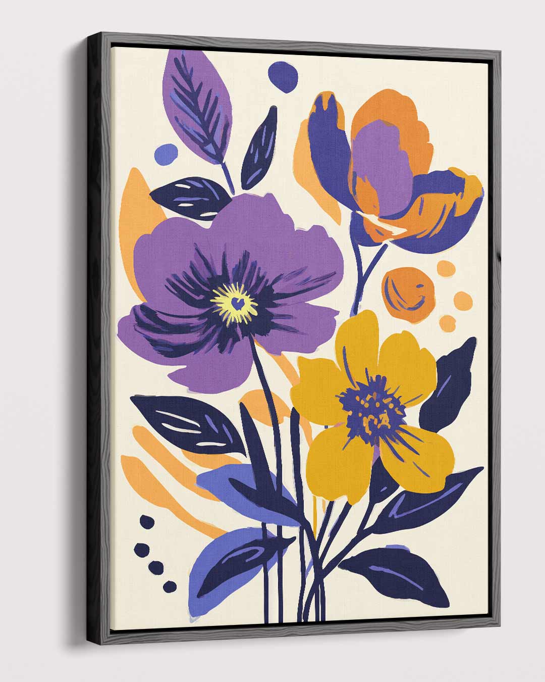 Bloemenpracht in Kleuren Kunstwerk-canvas-dibond-plexiglas-wanddecoratie-WallArtistic