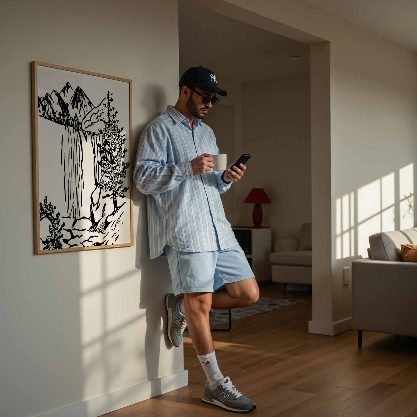 Natuurlijke Sereniteit Poster-WallArtistic