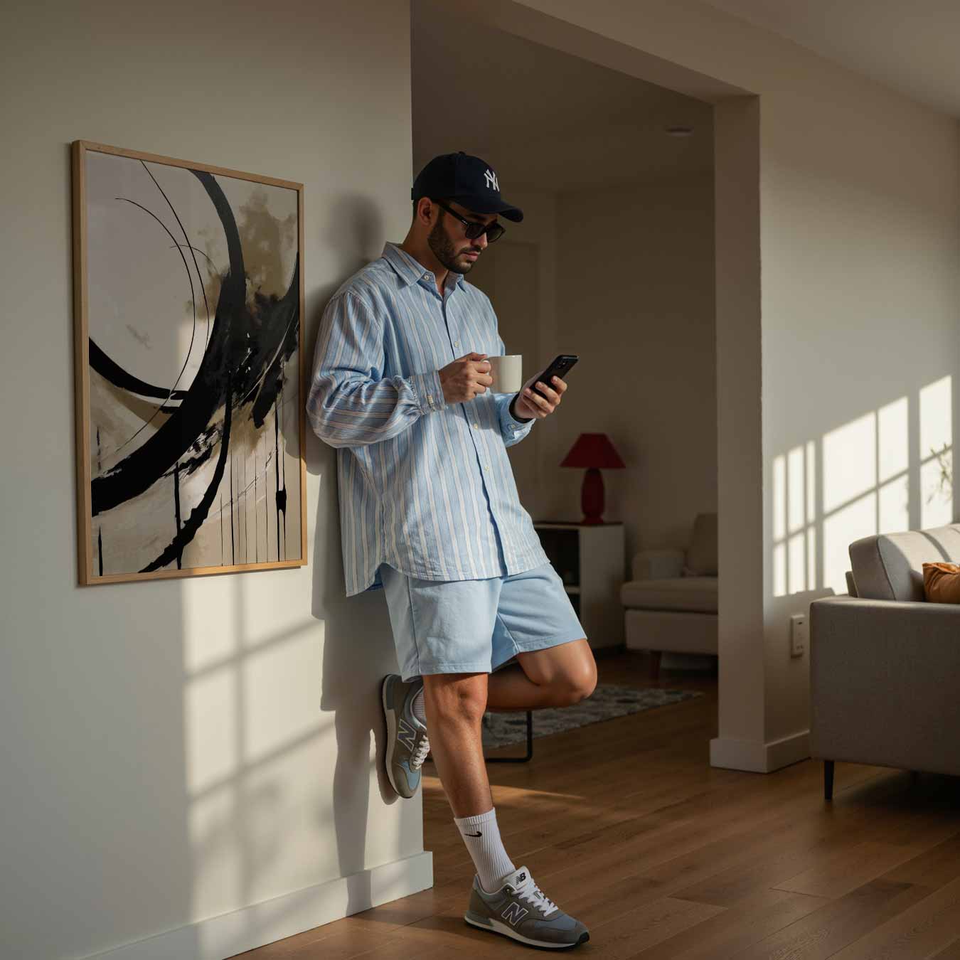 Abstracte Elegantie Poster-WallArtistic