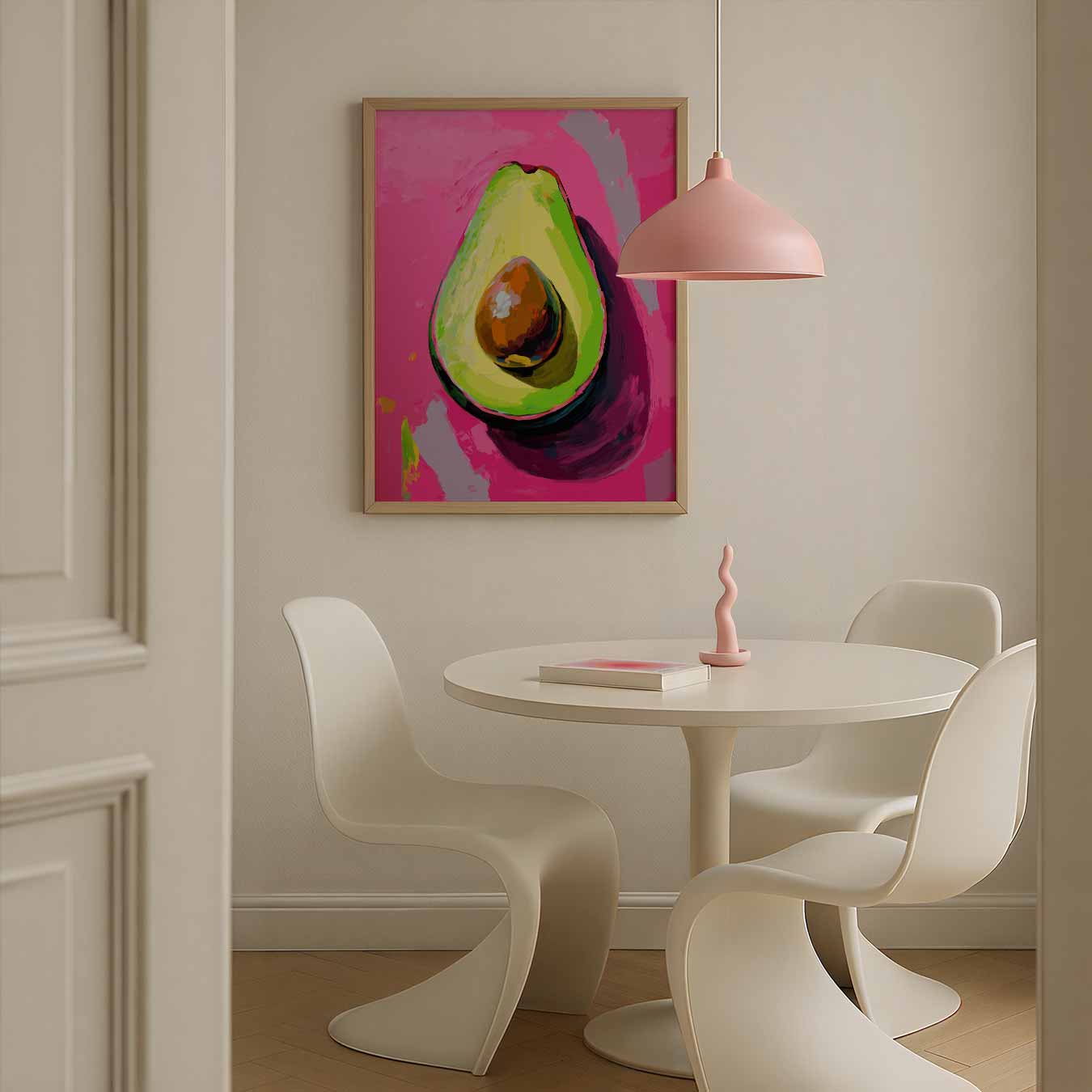 Avocado Pop Art Poster-WallArtistic