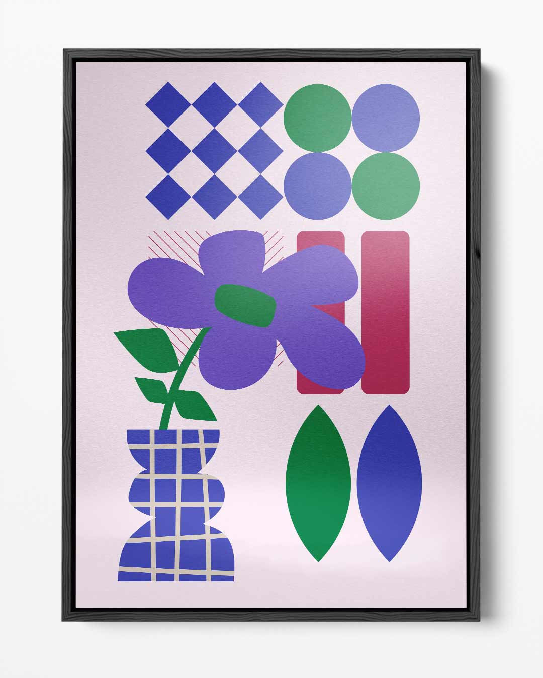 Bloemenfeest Kunstwerk-canvas-dibond-plexiglas-wanddecoratie-WallArtistic