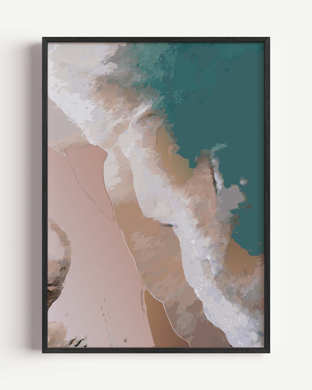 Stranddroom Wanddecoratie Poster-WallArtistic