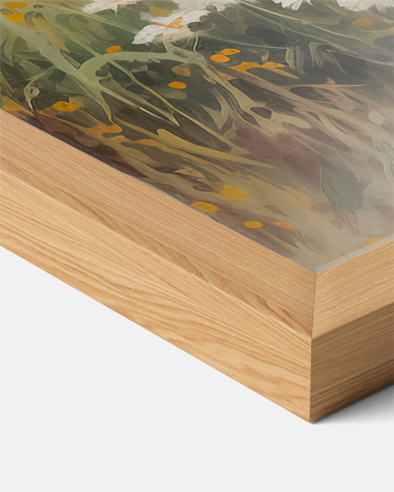 Wilde Bloemen Weide Poster-WallArtistic