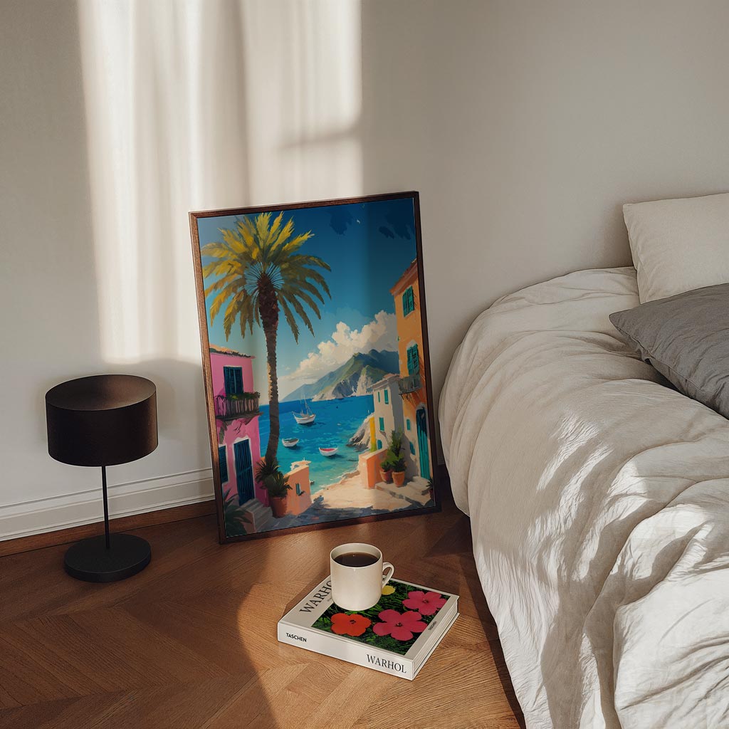 Mediterrane Droomlandschap Poster