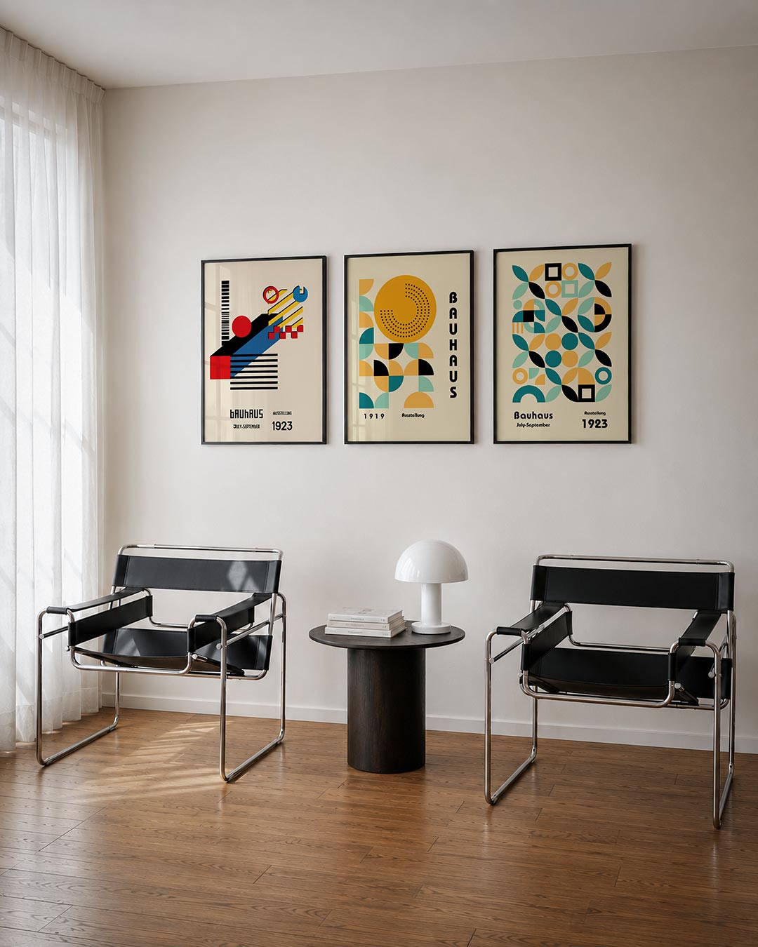 Vormen en vlakkenspel Posterset