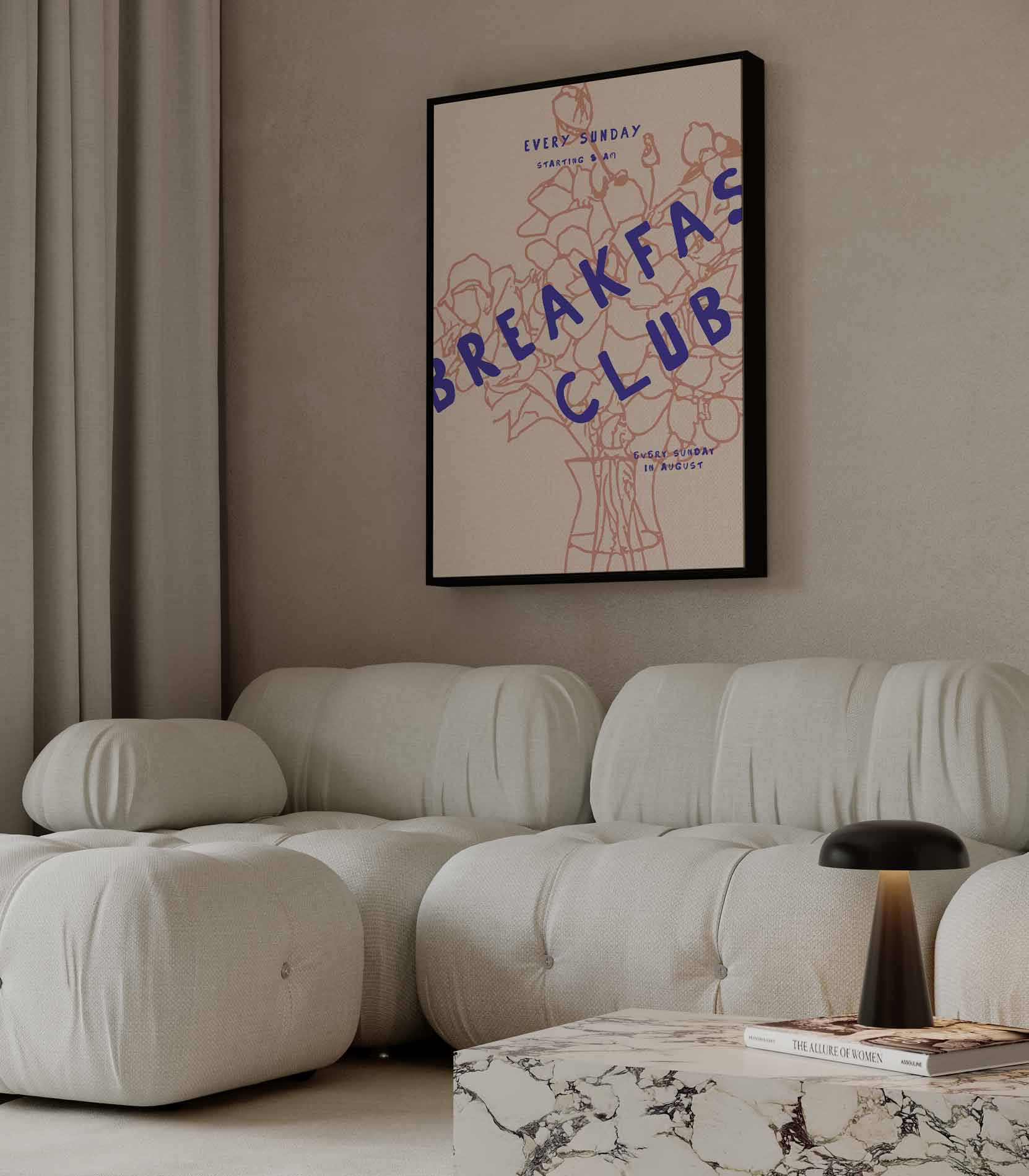 Breakfast Club Zondagochtend Poster