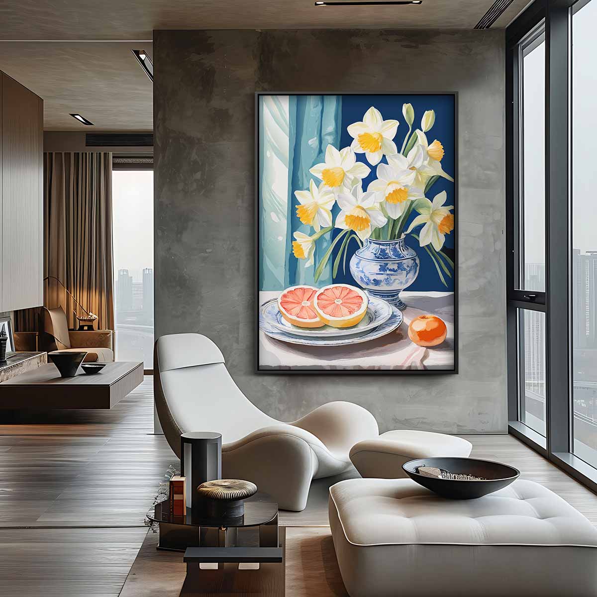 Lente Bloei Stilleven Kunstwerk-canvas-dibond-plexiglas-wanddecoratie-WallArtistic
