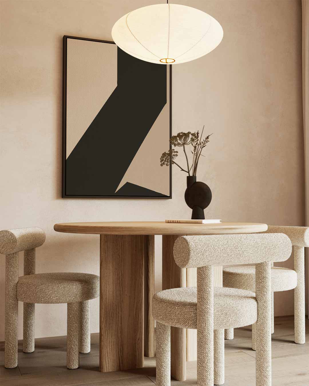 Geometrische Schoonheid Kunstwerk-canvas-dibond-plexiglas-wanddecoratie-WallArtistic
