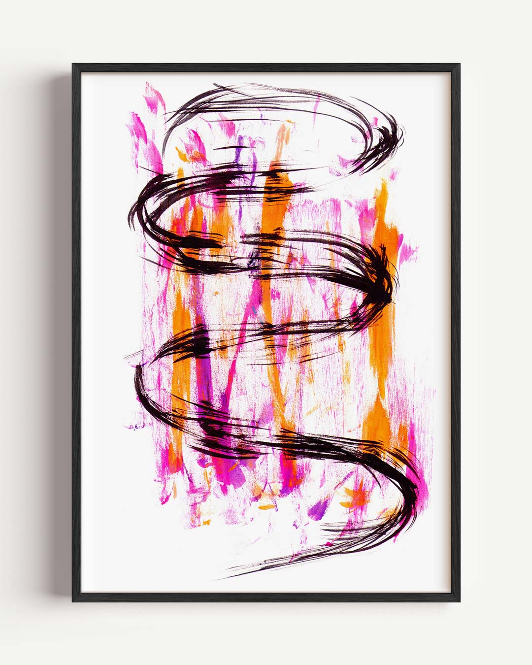 Vrolijke Vervloeiing Poster-WallArtistic
