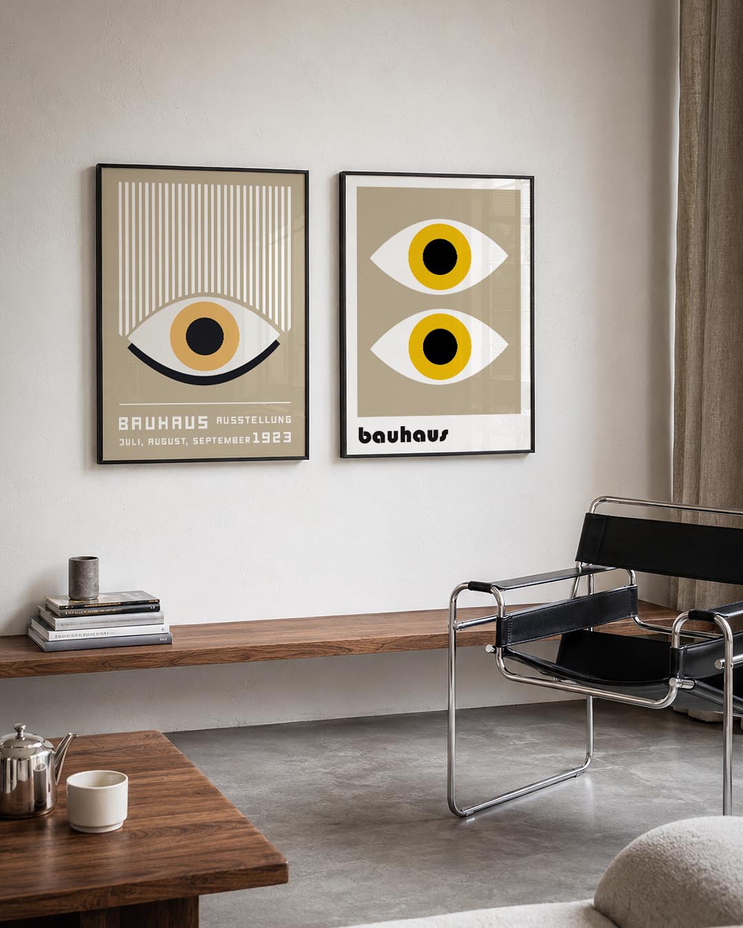 Oog en lijnen Posterset