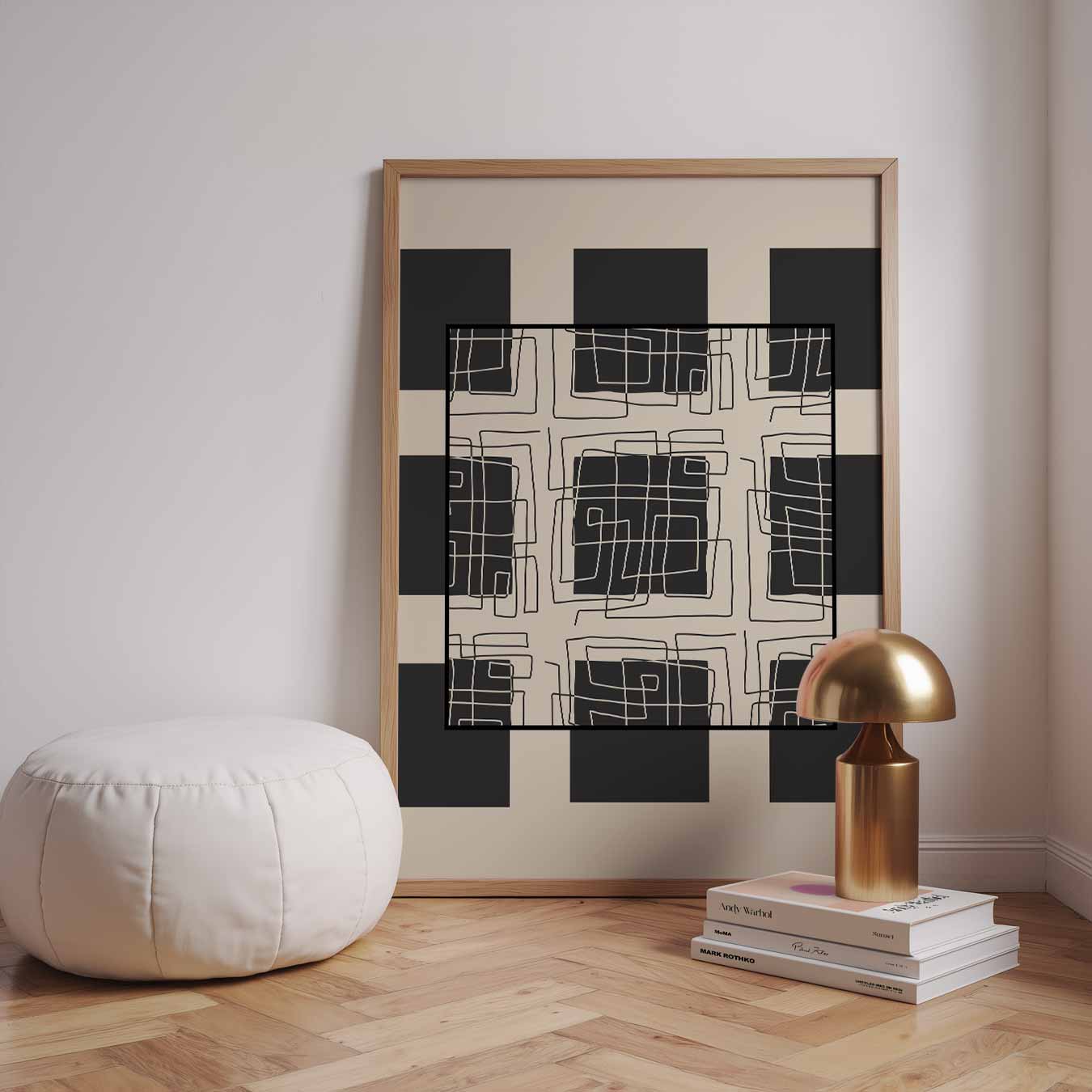 Modern Abstracte Kunstposter