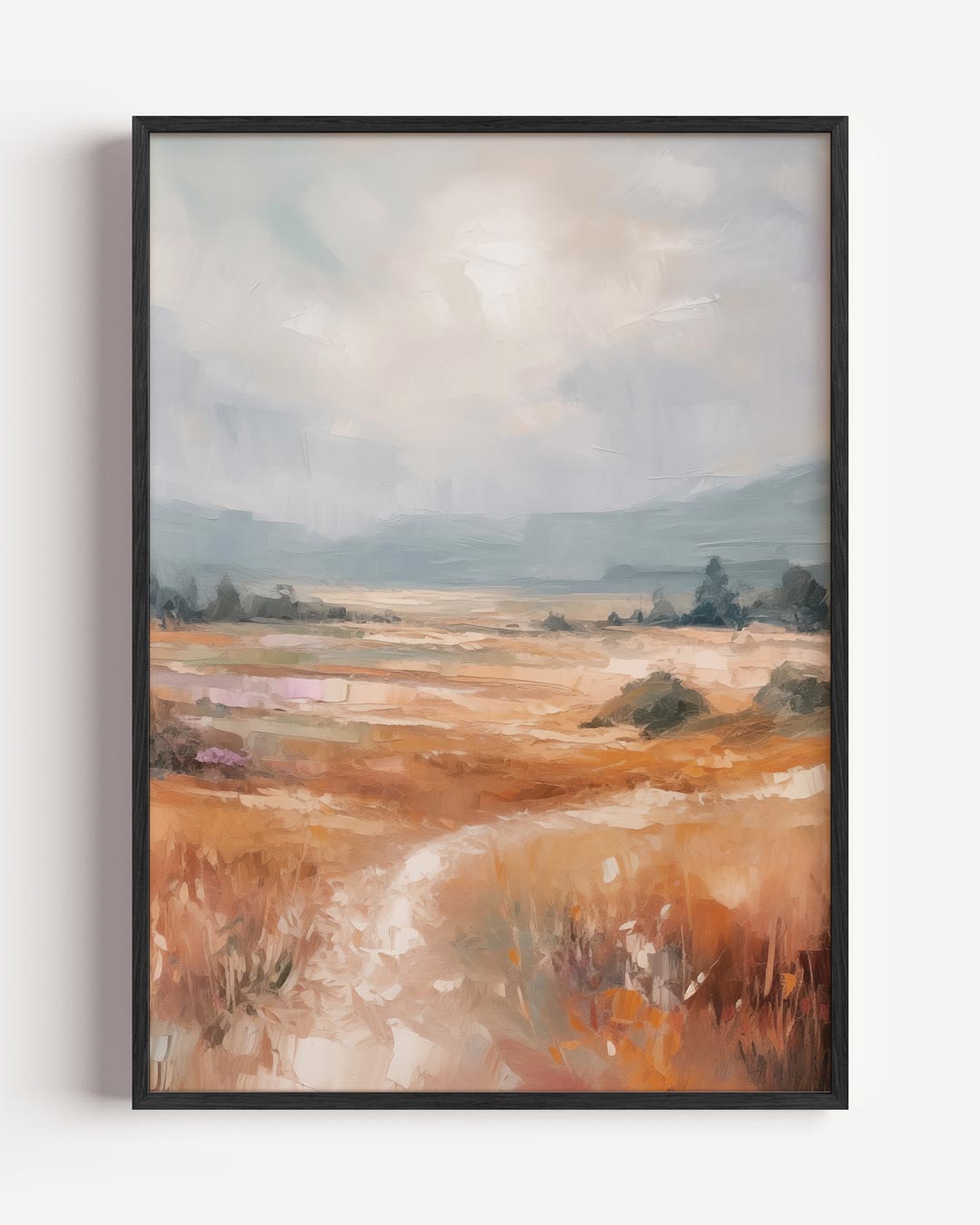 Dromerig Landschap aan de Horizon Poster-WallArtistic