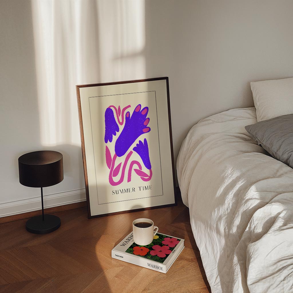 Vrolijke Zomertijd Poster