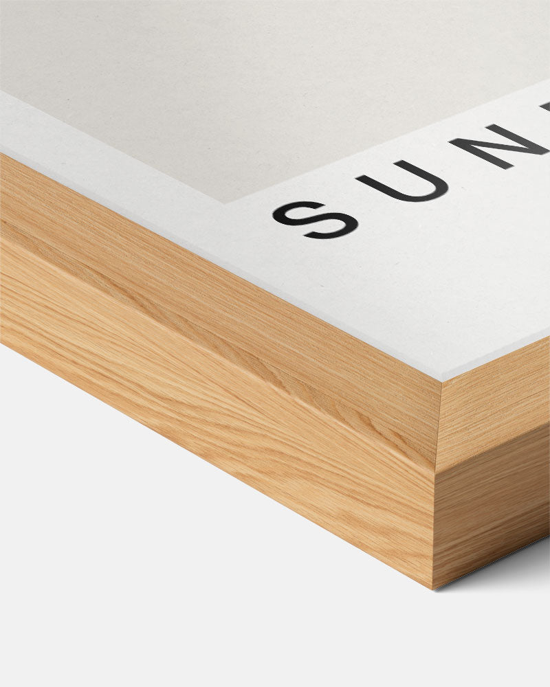 Moderne Bloemenkunst Poster-WallArtistic