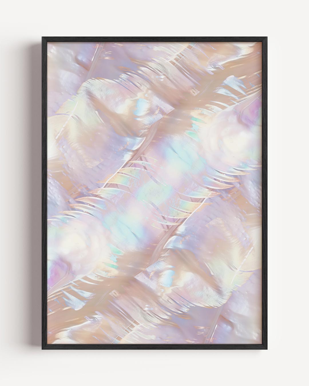 Dromerige Iriserende Pastel Poster-WallArtistic