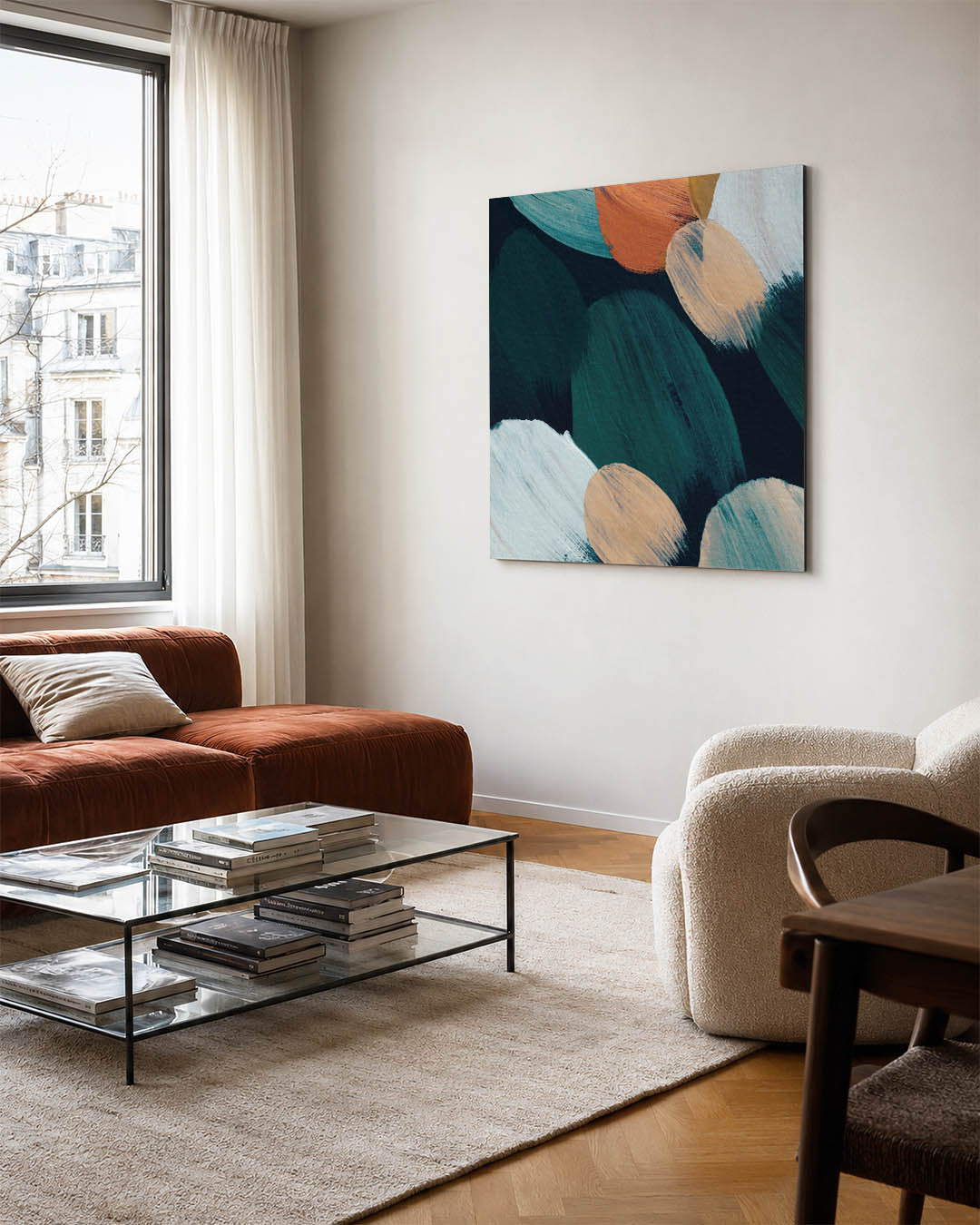 Kleurencompositie Kunstwerk