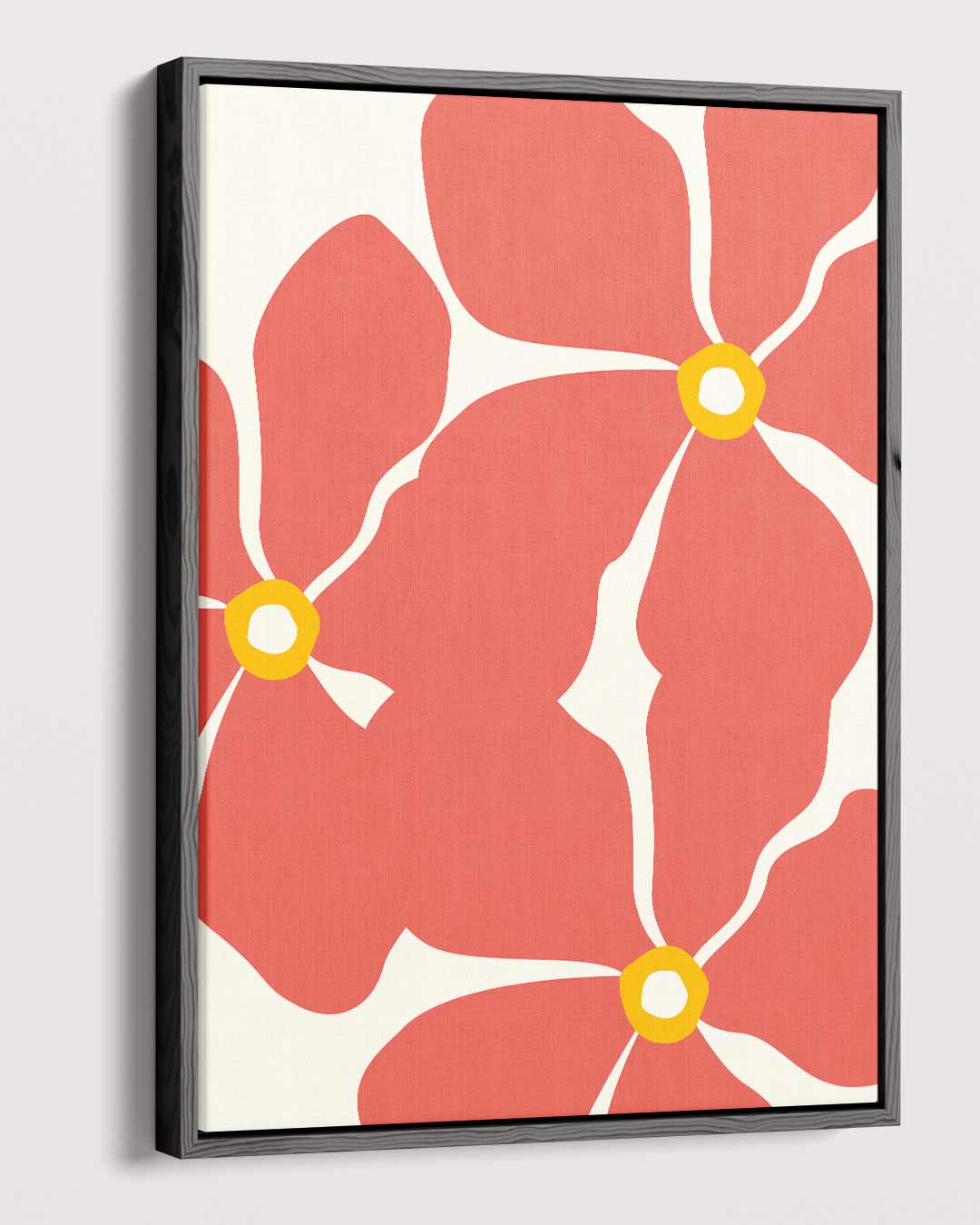 Bloemenexplosie op Canvas Kunstwerk-canvas-dibond-plexiglas-wanddecoratie-WallArtistic