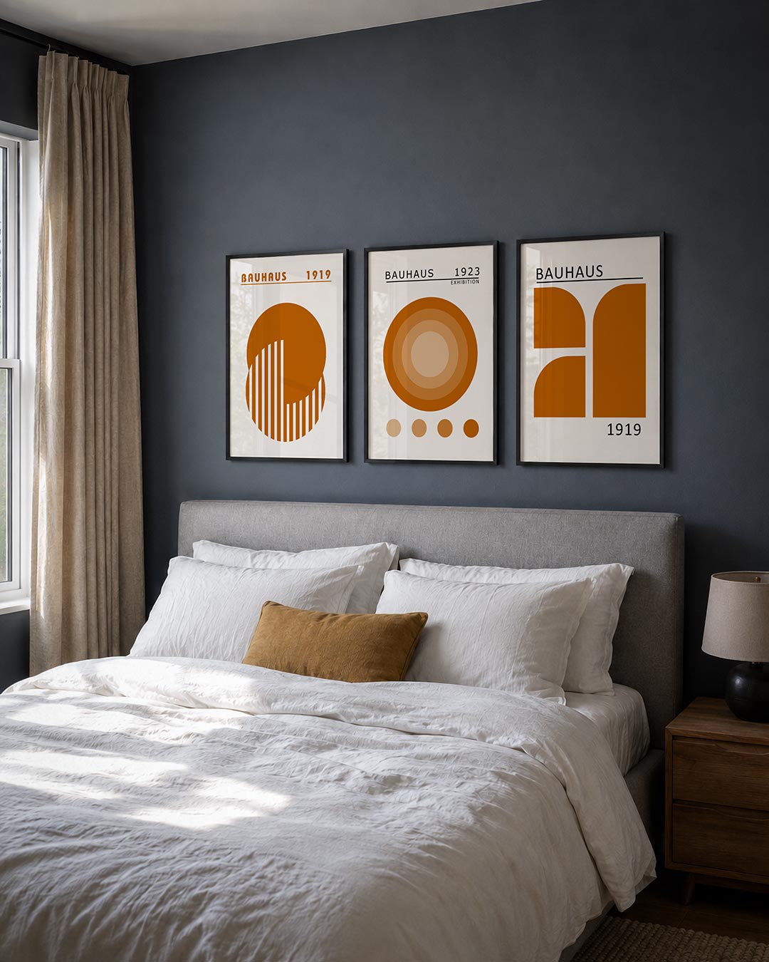 Cirkel en strepen Posterset