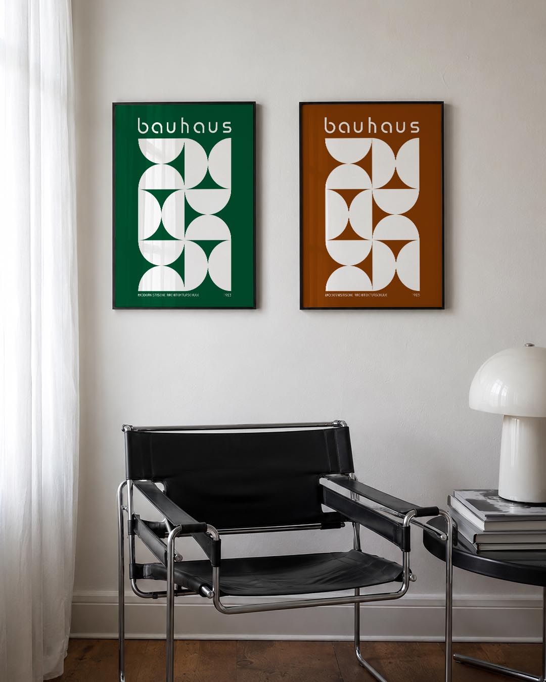 Vormenspel en kleur Posterset