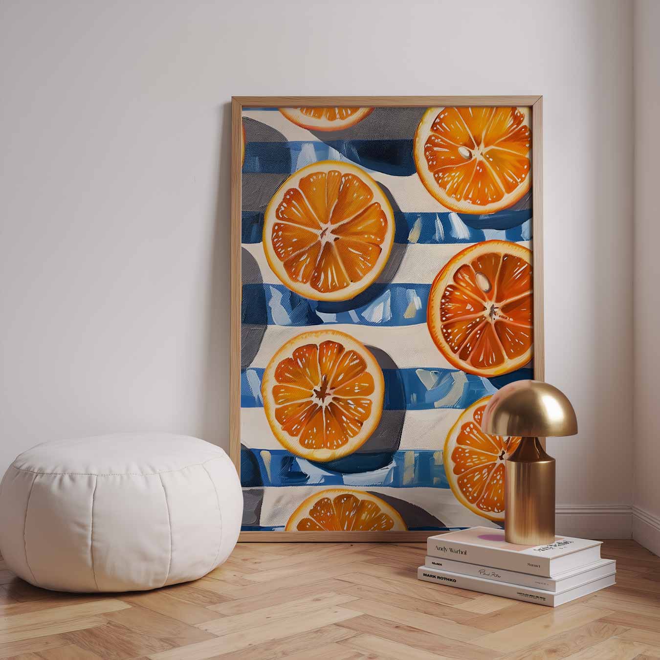 Zomerse Citrus Sfeer Poster-WallArtistic