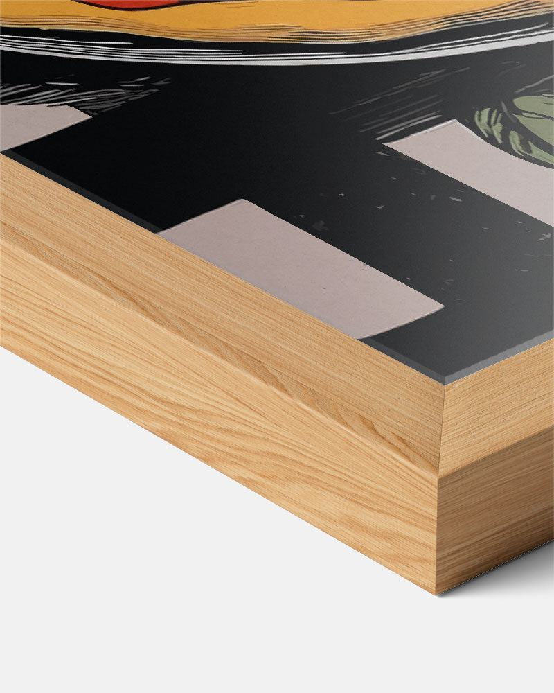 Pizza Illustratie Poster-WallArtistic