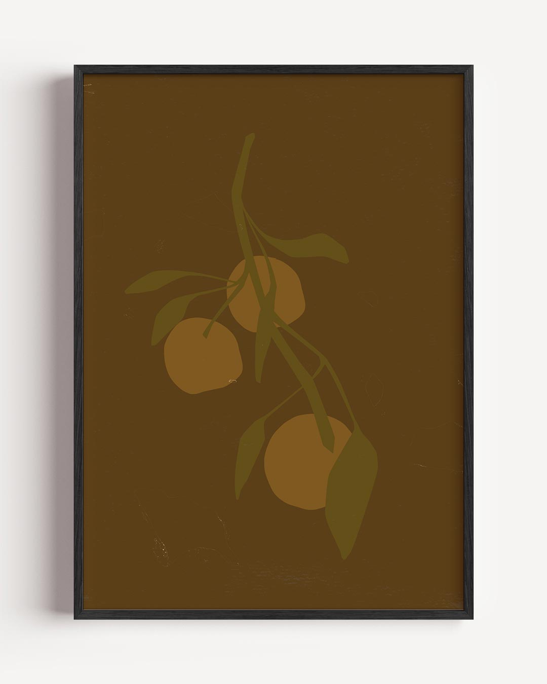 Minimalistische Citrusboom Poster-WallArtistic