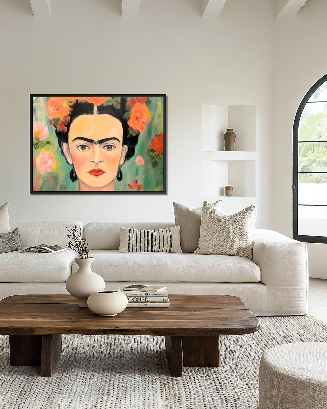 Bloemenportret Kunstwerk