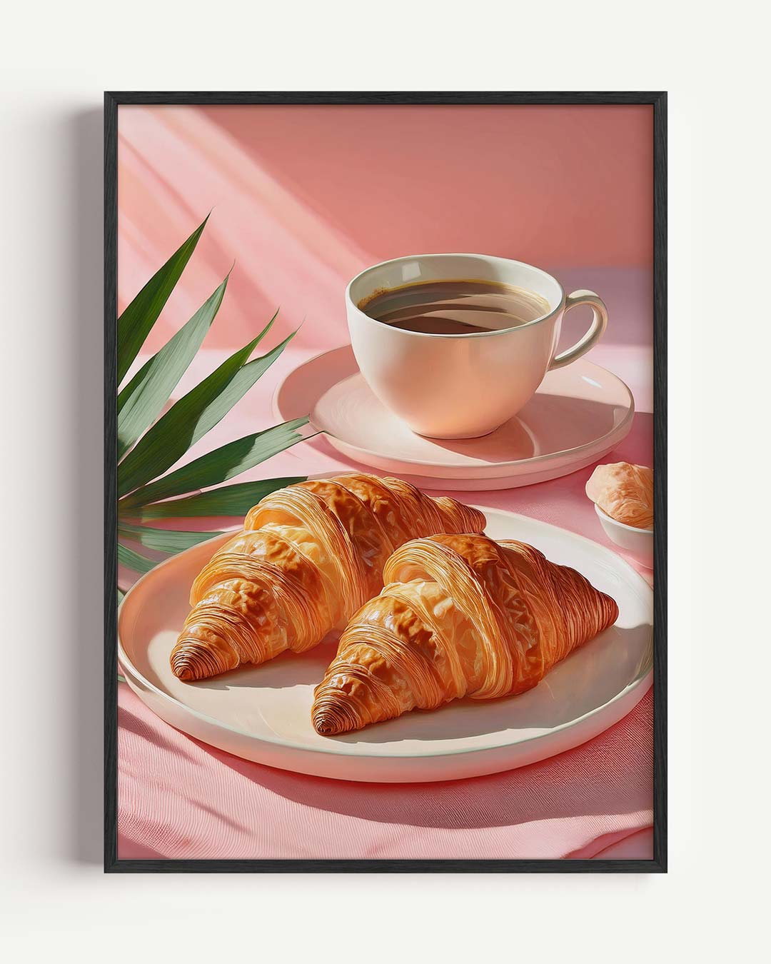 Ontspannen Ontbijt Poster-WallArtistic