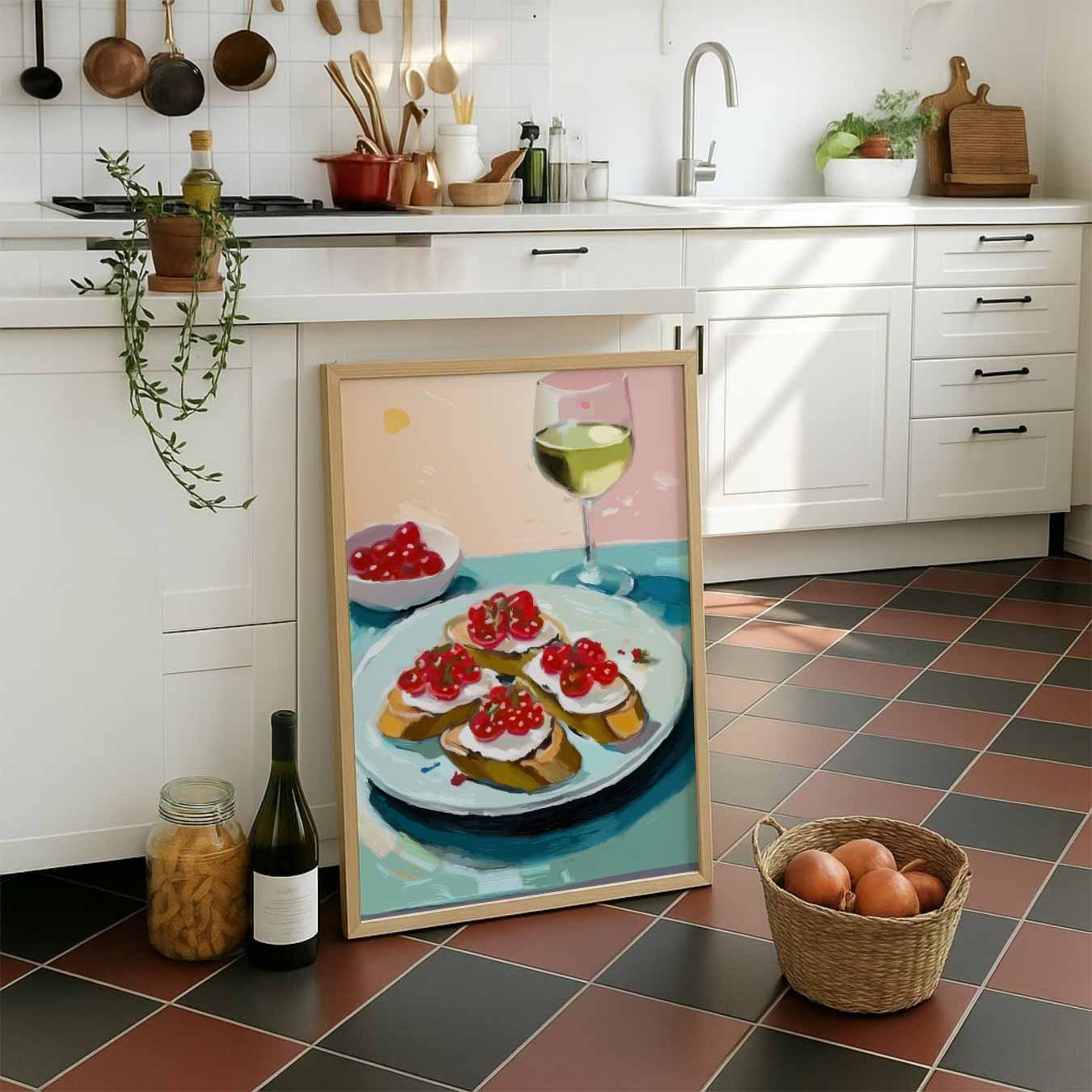 Lekkere Culinaire Momenten Poster-WallArtistic