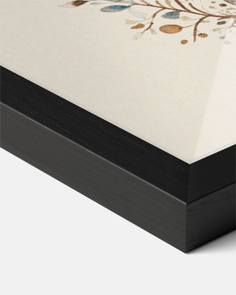 Winterse Hert Poster-WallArtistic